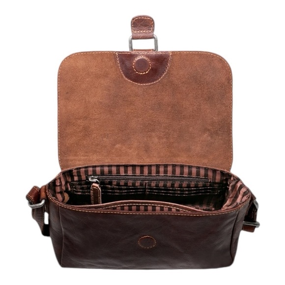 Jack Georges (NWT) GENUINE LEATHER VOYAGER EMMA PETITE CROSSBODY BAG w/RFID - Picture 3 of 14